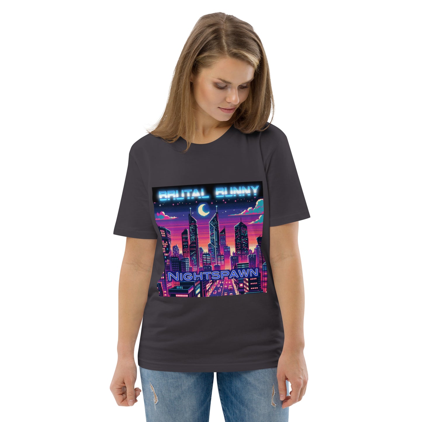 Brutal Bunny Nightspawn Limited Edition Unisex organic cotton t-shirt