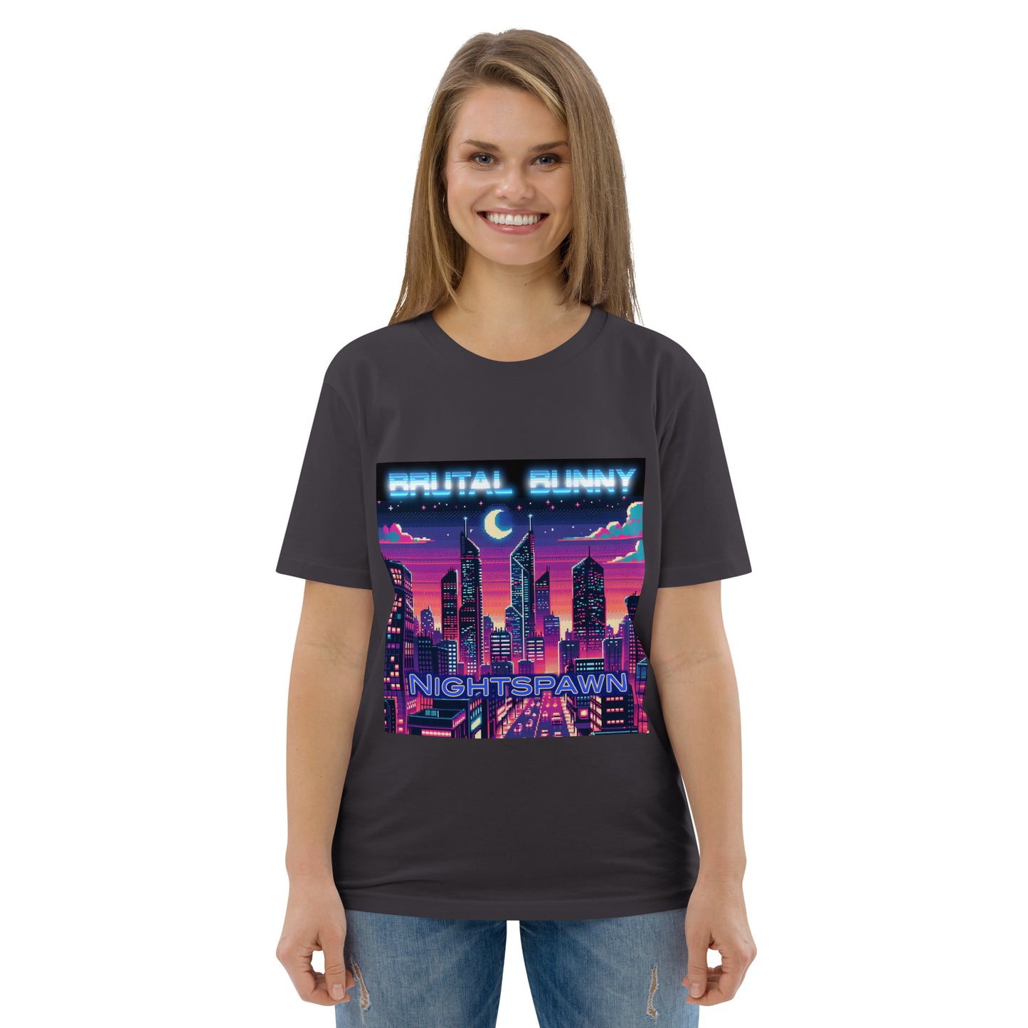 Brutal Bunny Nightspawn Limited Edition Unisex organic cotton t-shirt