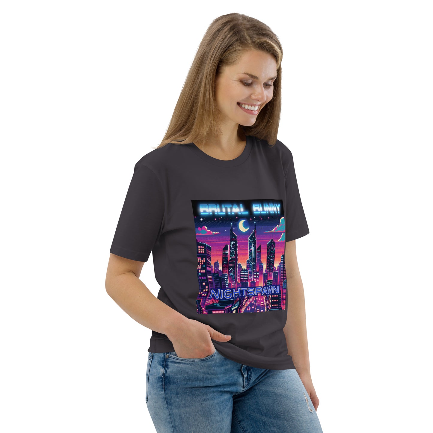 Brutal Bunny Nightspawn Limited Edition Unisex organic cotton t-shirt