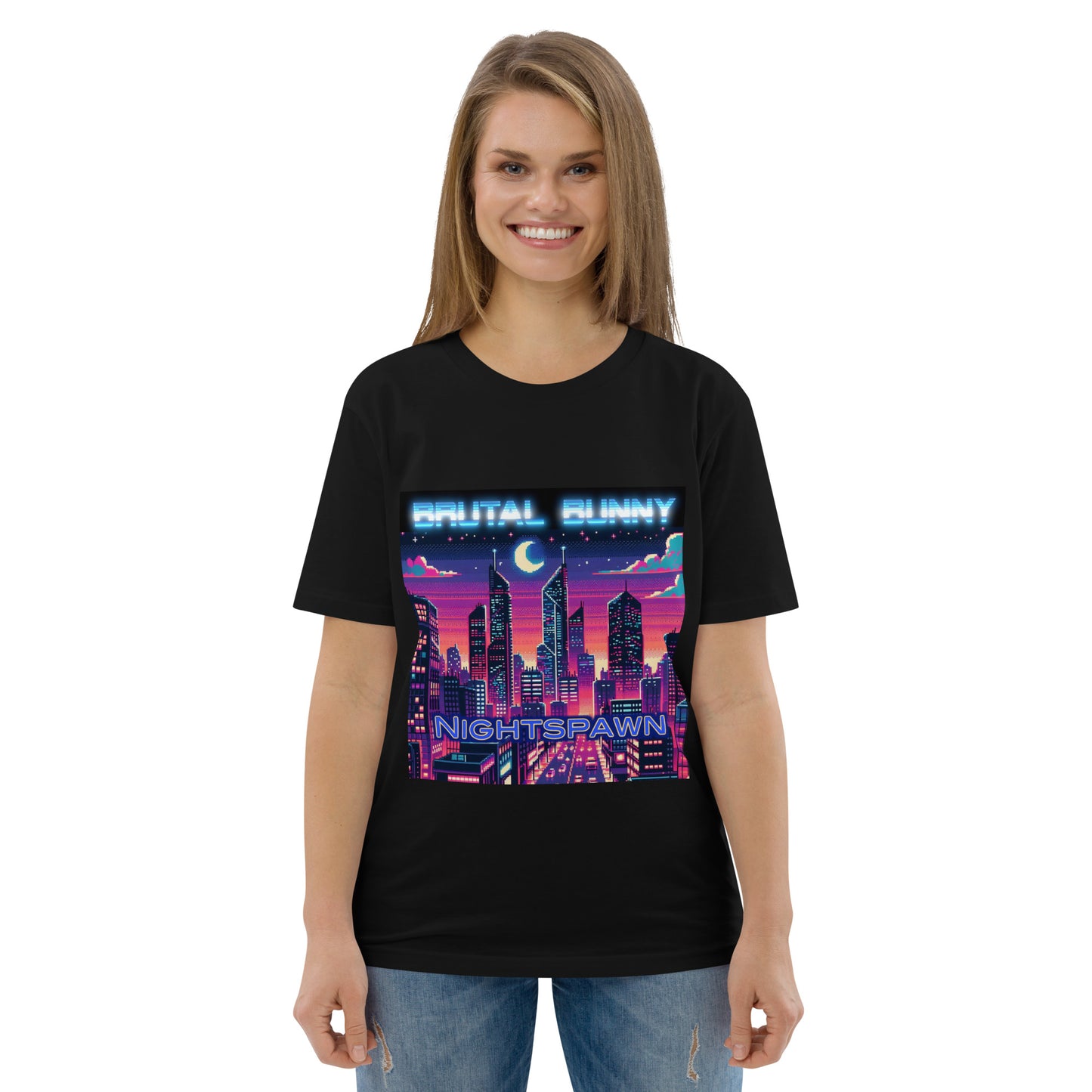 Brutal Bunny Nightspawn Limited Edition Unisex organic cotton t-shirt