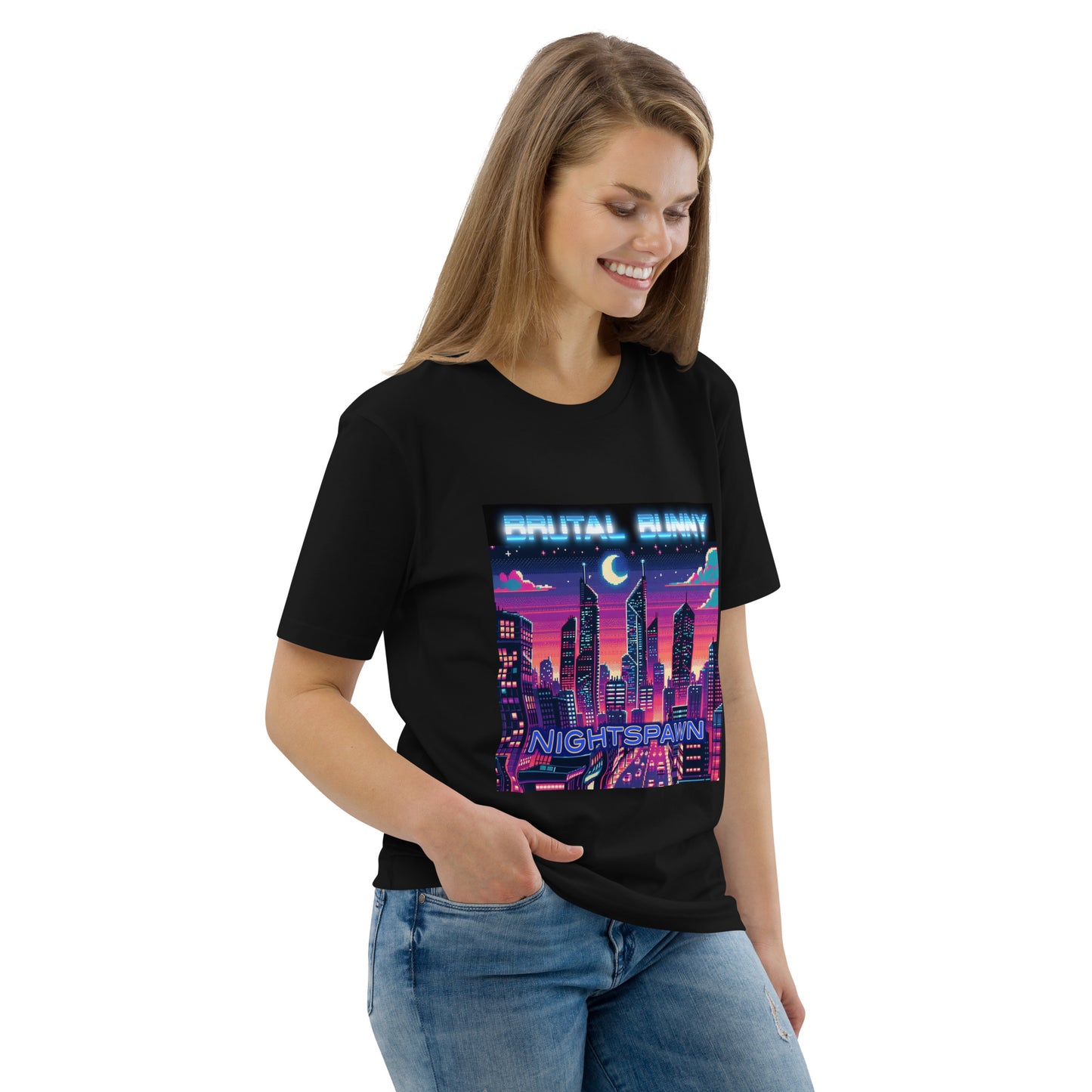 Brutal Bunny Nightspawn Limited Edition Unisex organic cotton t-shirt