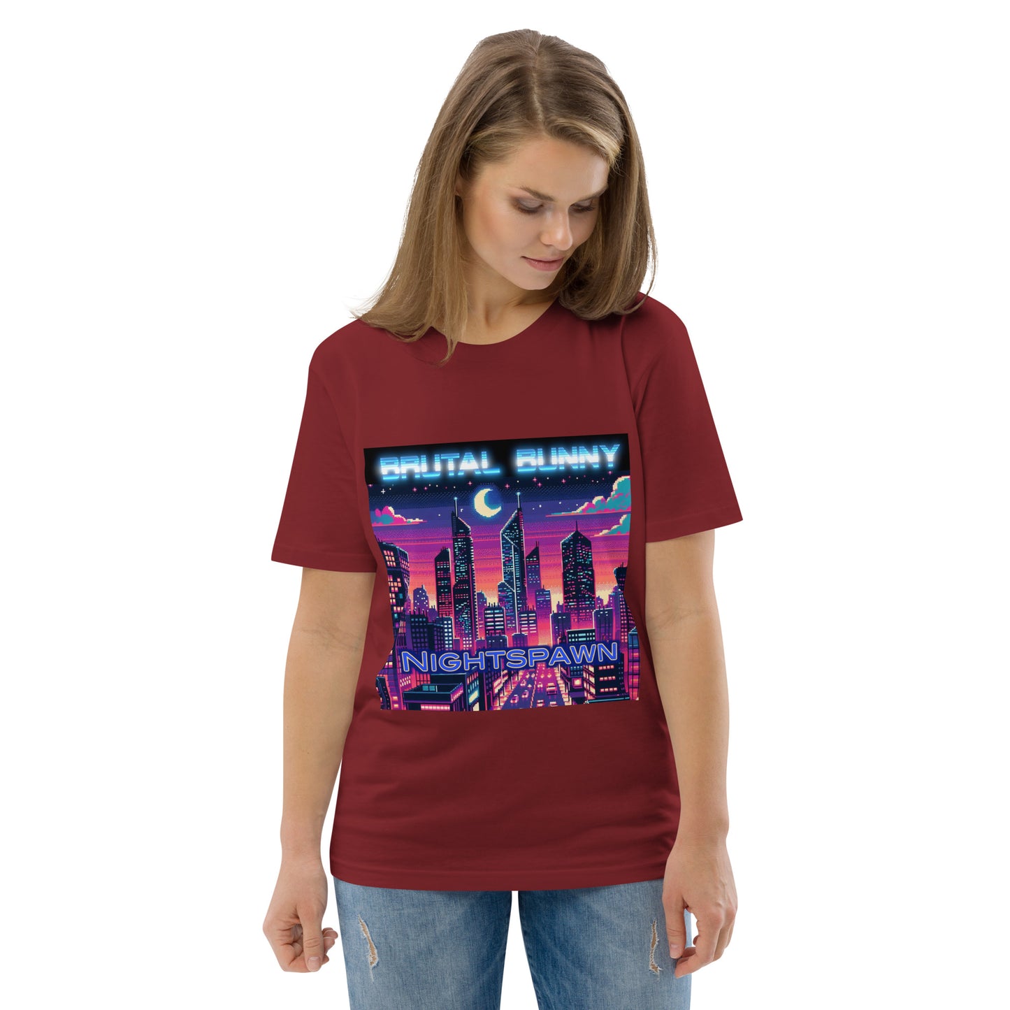 Brutal Bunny Nightspawn Limited Edition Unisex organic cotton t-shirt
