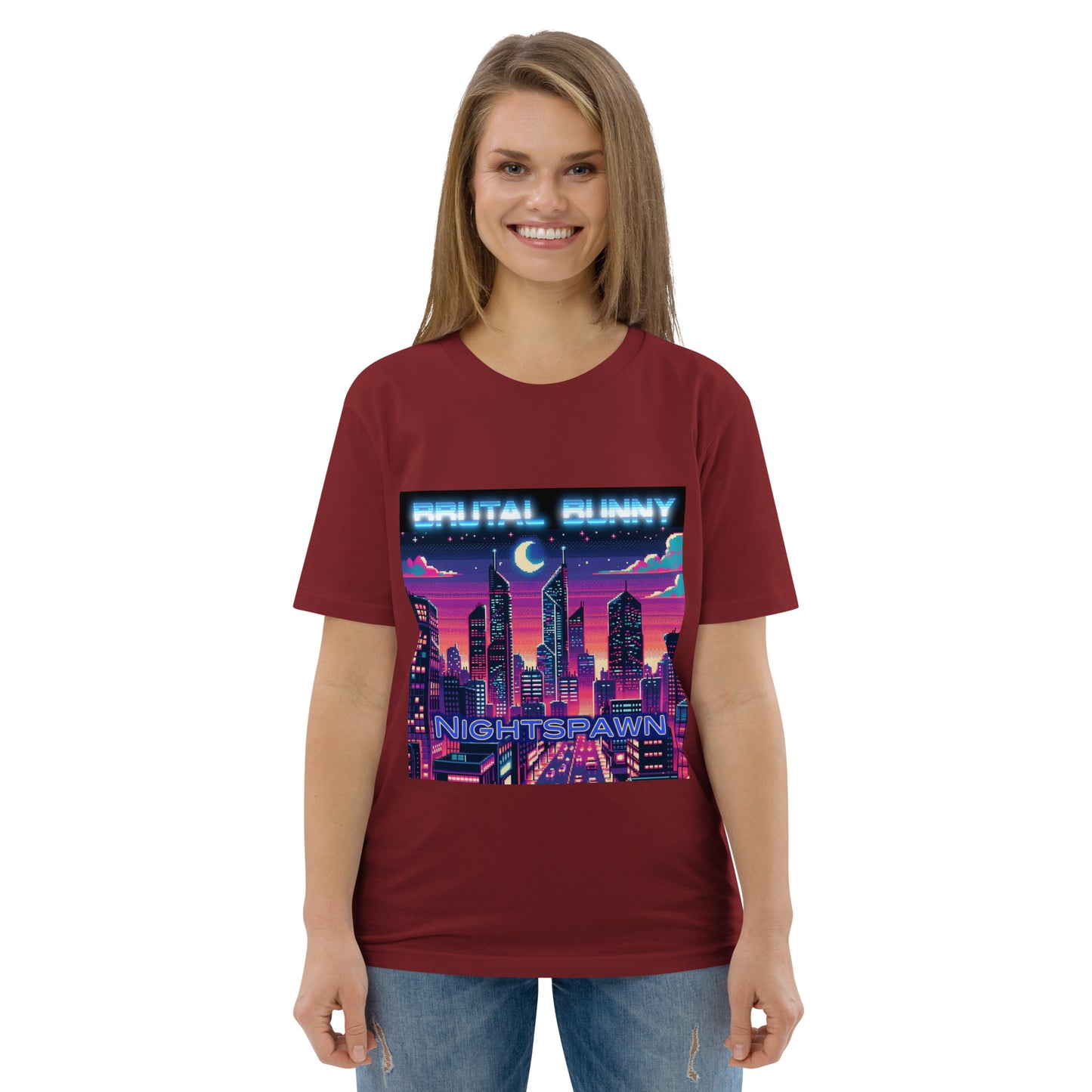 Brutal Bunny Nightspawn Limited Edition Unisex organic cotton t-shirt