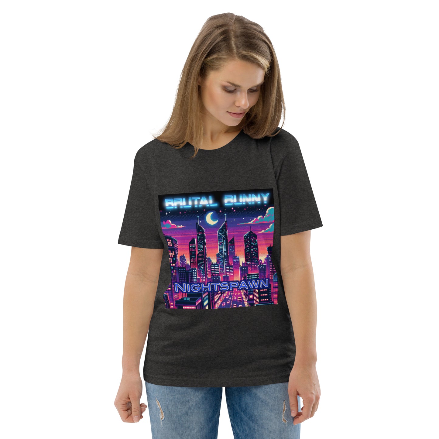 Brutal Bunny Nightspawn Limited Edition Unisex organic cotton t-shirt