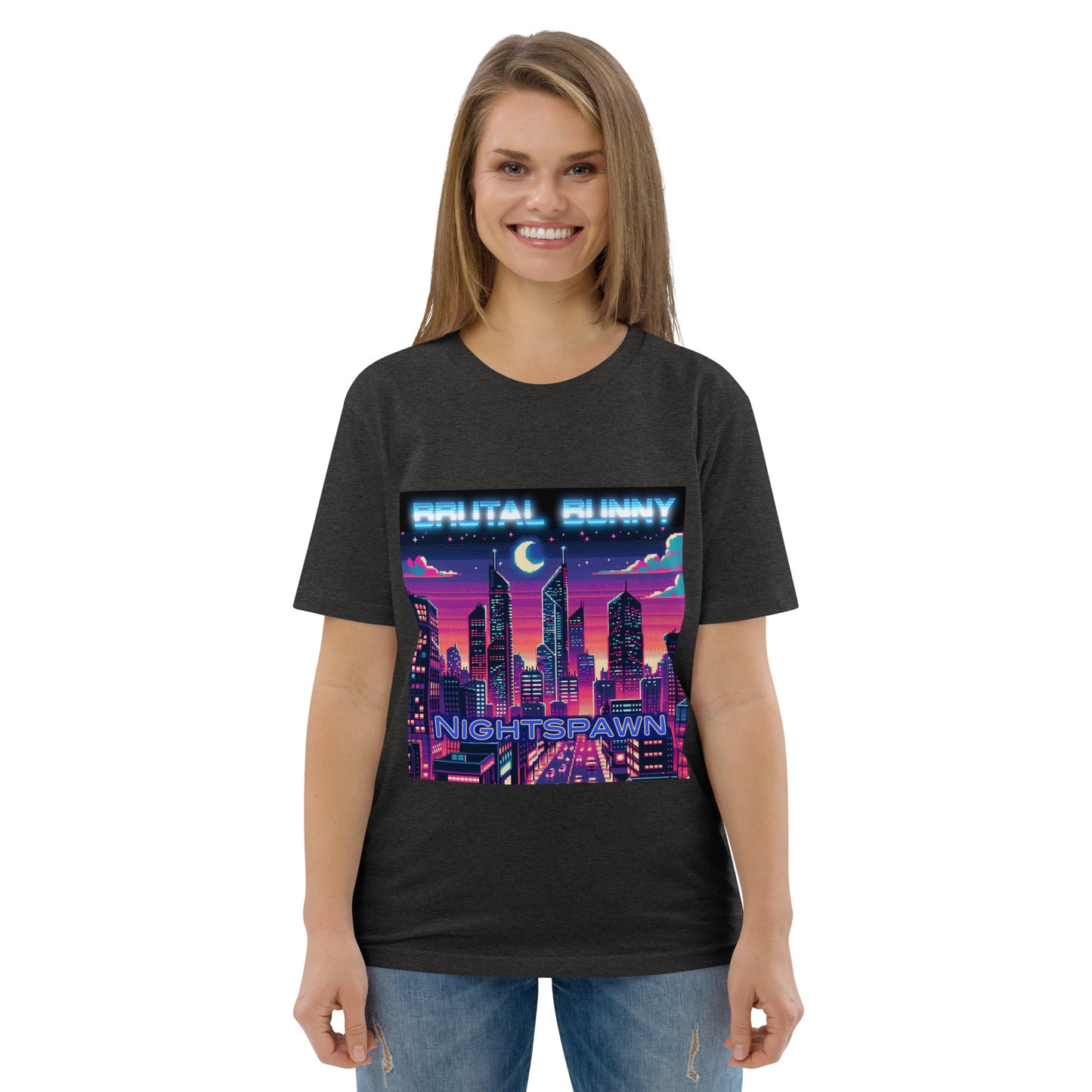 Brutal Bunny Nightspawn Limited Edition Unisex organic cotton t-shirt