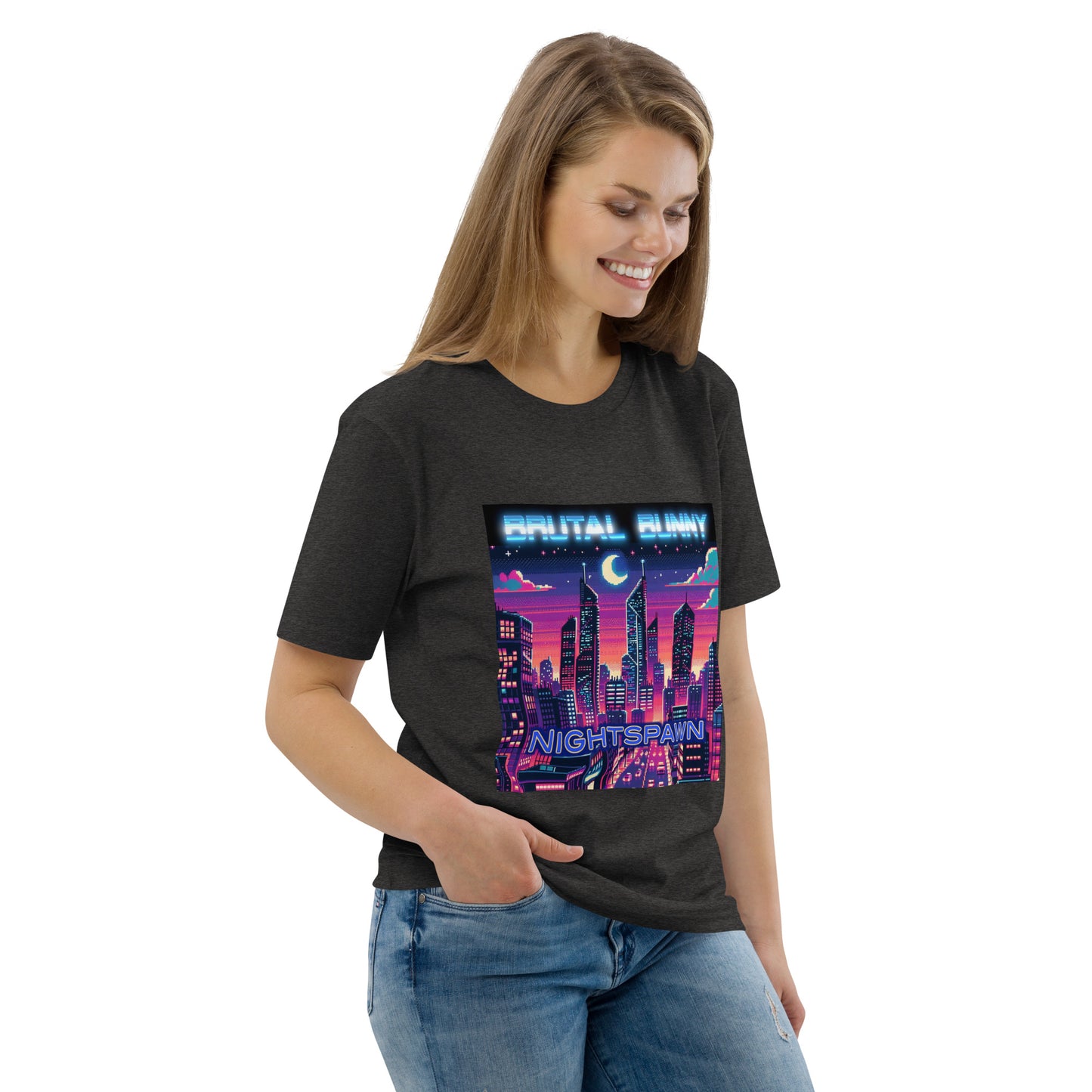 Brutal Bunny Nightspawn Limited Edition Unisex organic cotton t-shirt