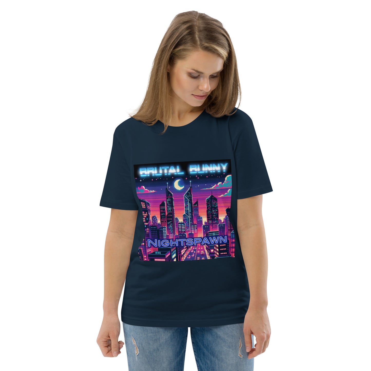 Brutal Bunny Nightspawn Limited Edition Unisex organic cotton t-shirt