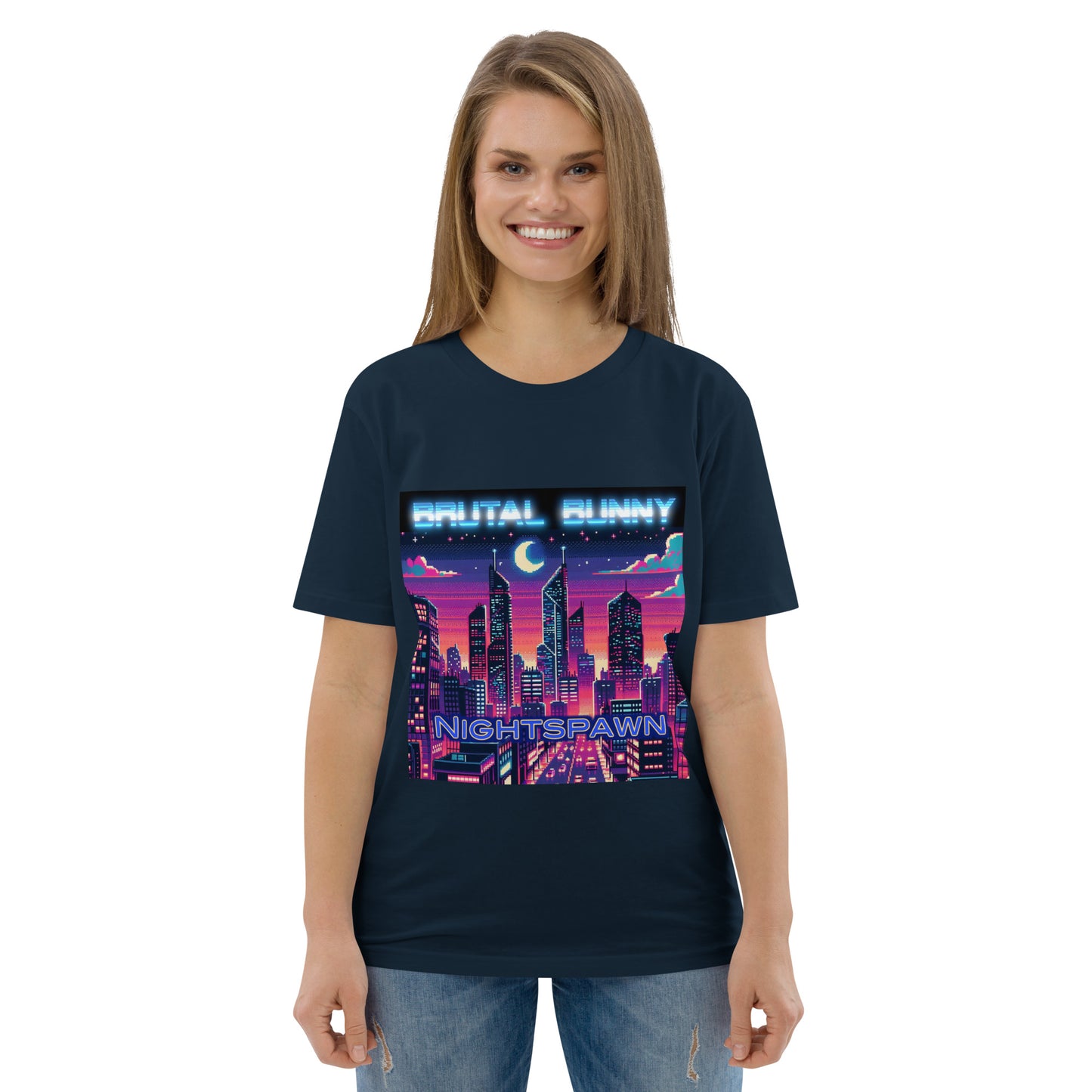 Brutal Bunny Nightspawn Limited Edition Unisex organic cotton t-shirt