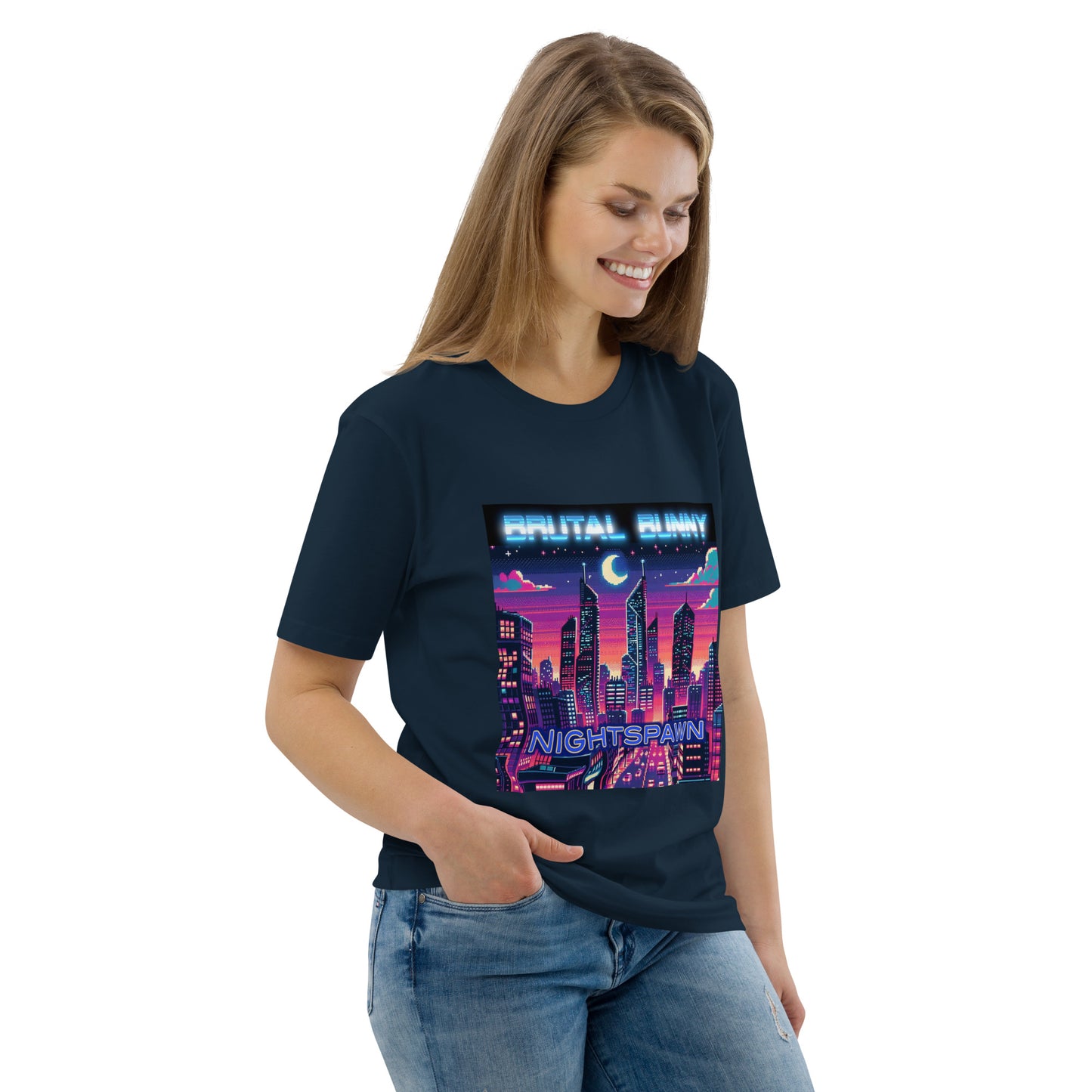 Brutal Bunny Nightspawn Limited Edition Unisex organic cotton t-shirt