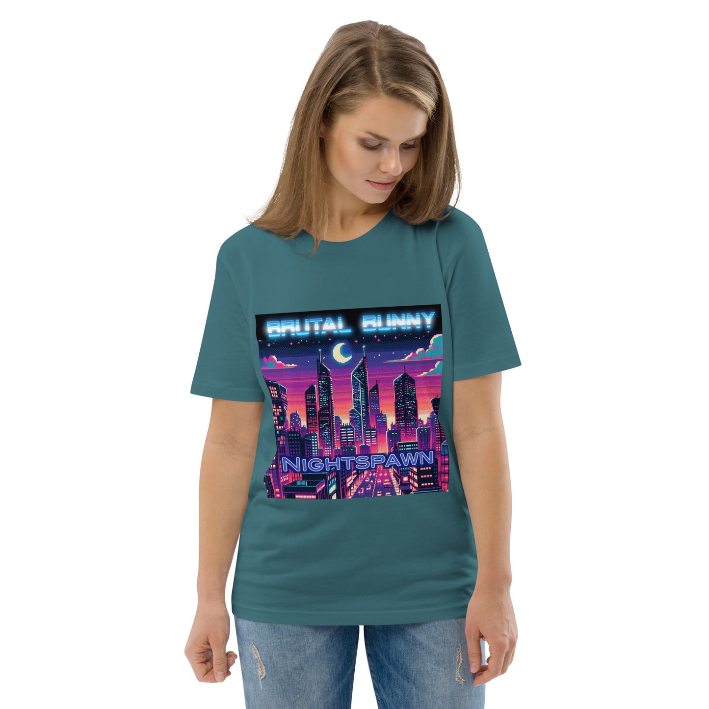 Brutal Bunny Nightspawn Limited Edition Unisex organic cotton t-shirt