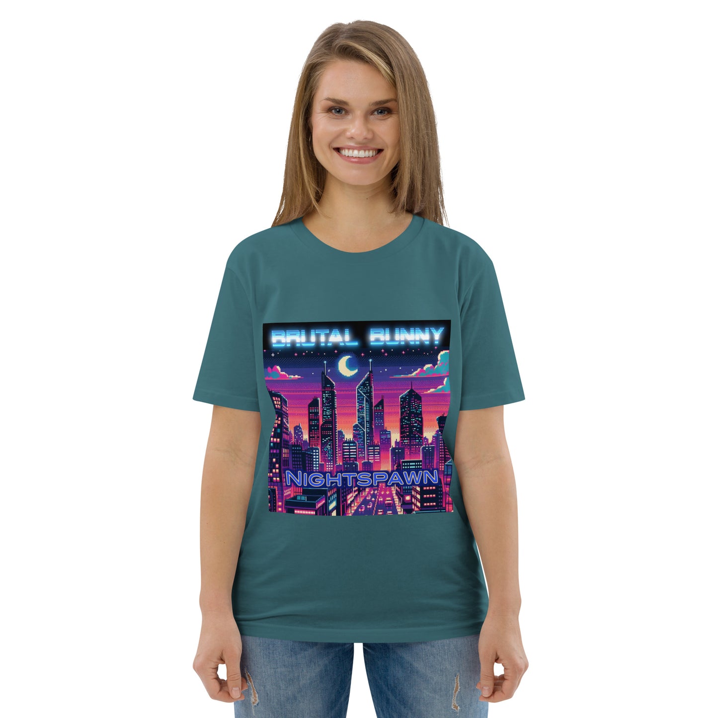 Brutal Bunny Nightspawn Limited Edition Unisex organic cotton t-shirt