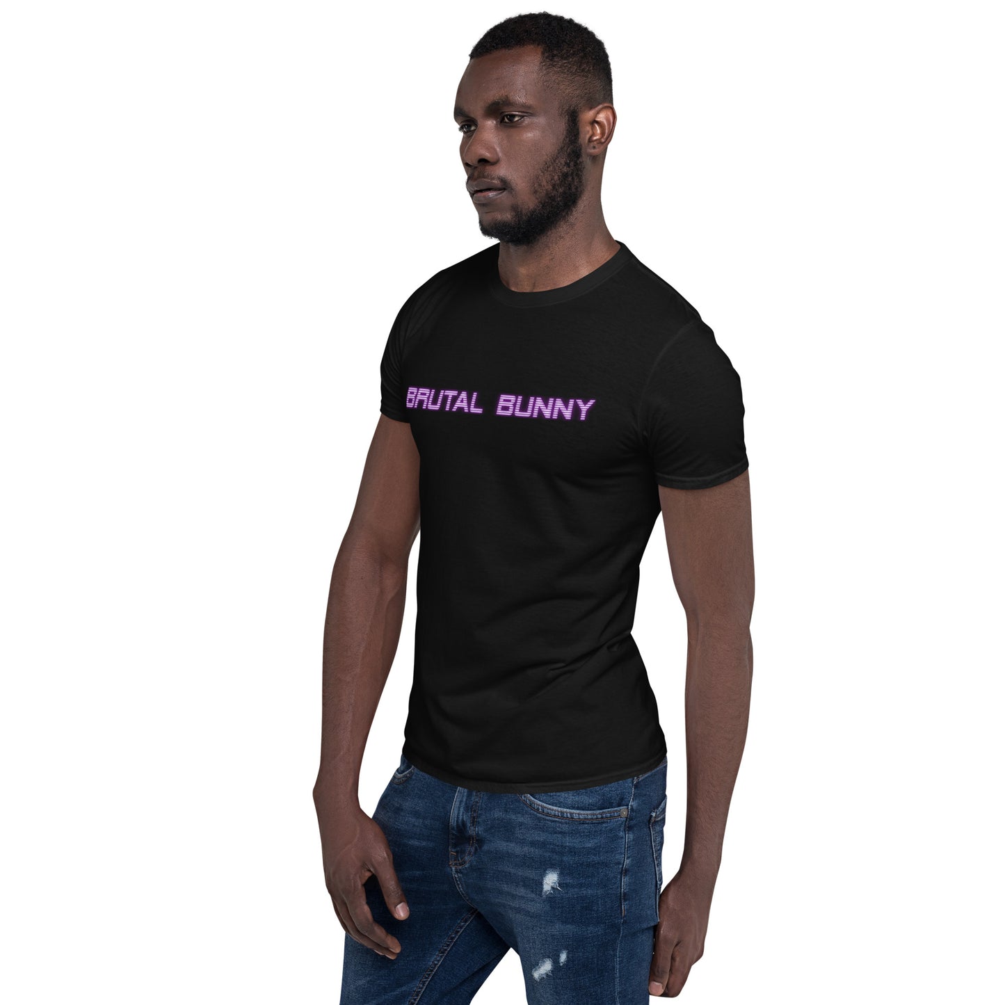 Brutal Bunny Logo Short-Sleeve Unisex T-Shirt