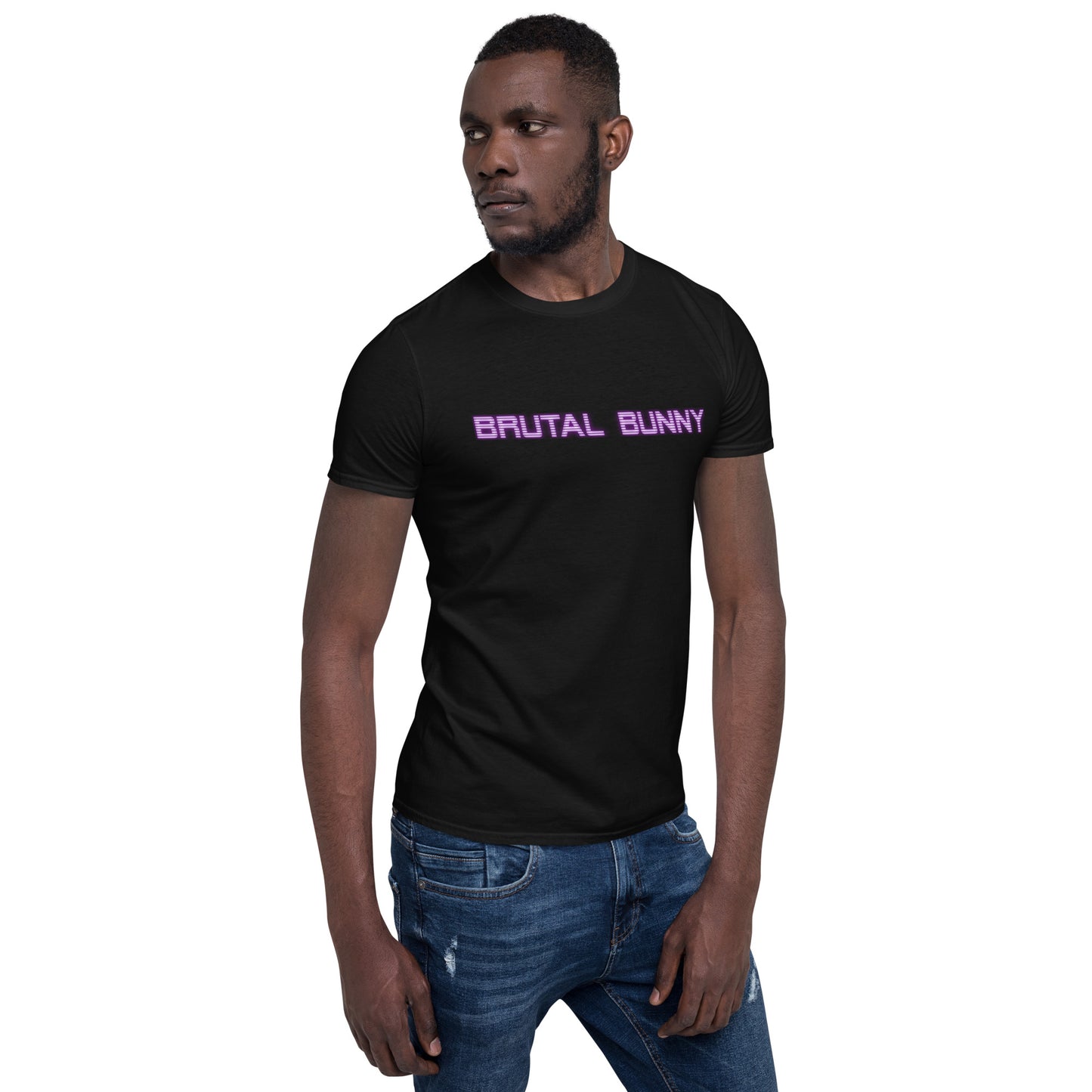 Brutal Bunny Logo Short-Sleeve Unisex T-Shirt