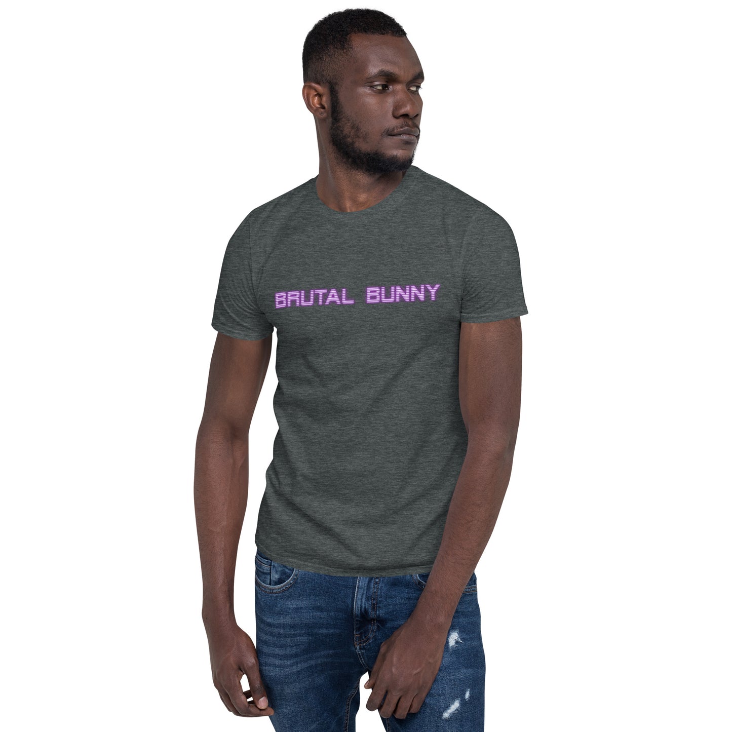 Brutal Bunny Logo Short-Sleeve Unisex T-Shirt