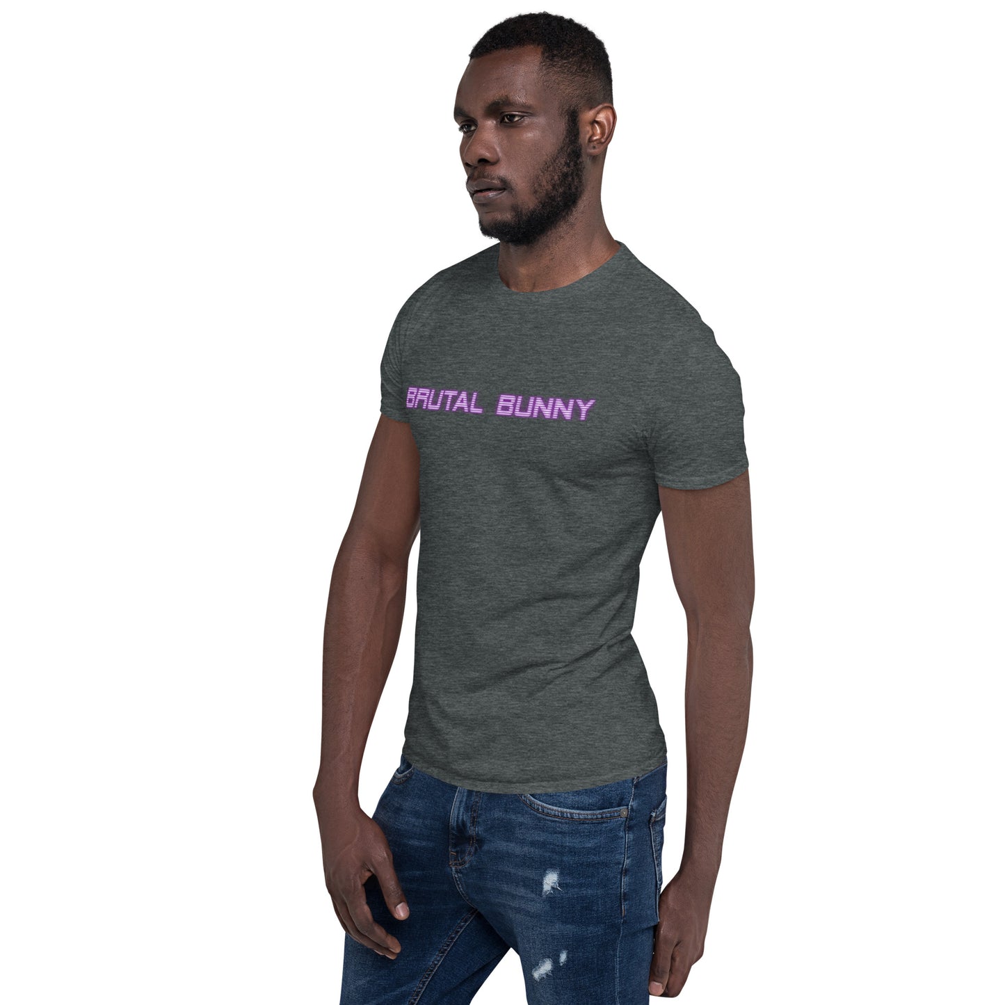 Brutal Bunny Logo Short-Sleeve Unisex T-Shirt