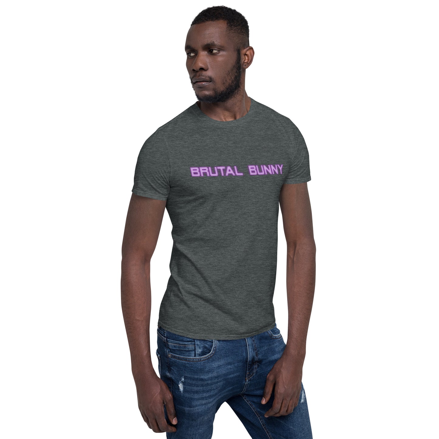 Brutal Bunny Logo Short-Sleeve Unisex T-Shirt